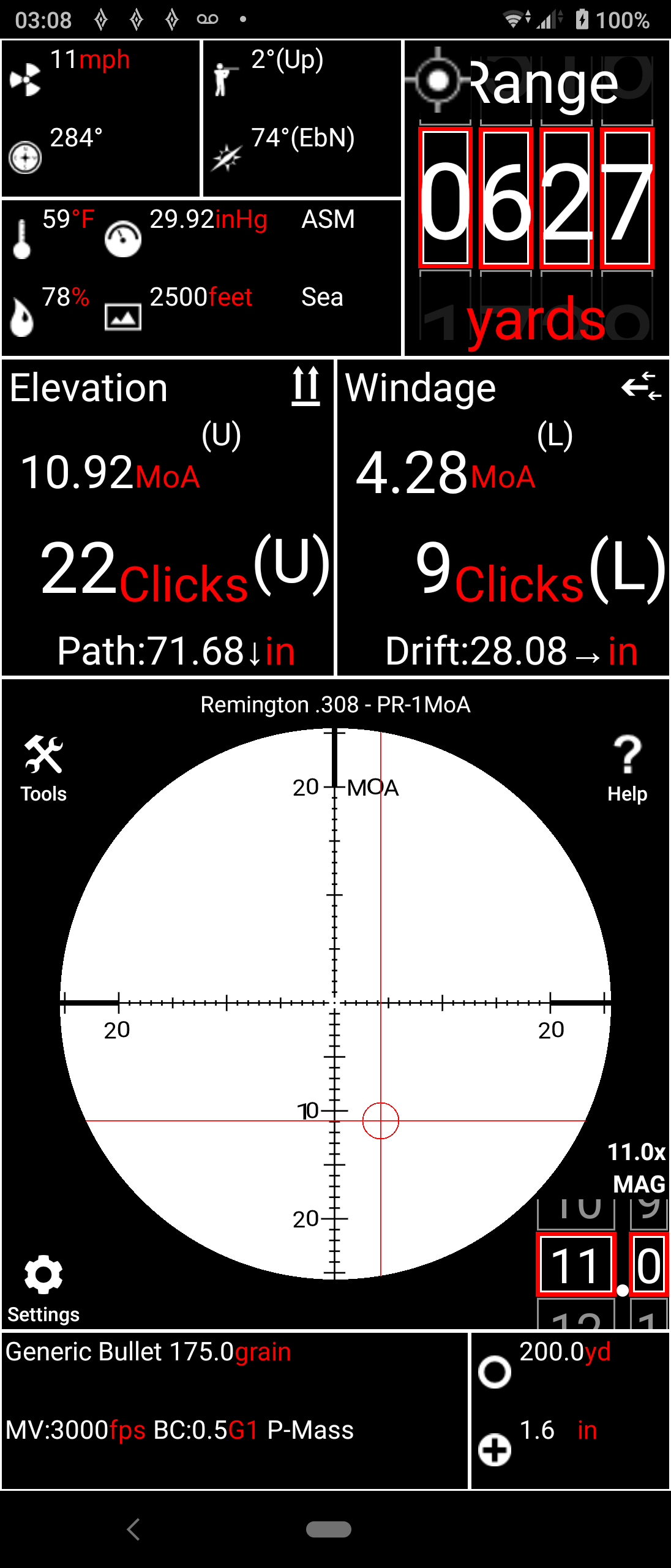 Nimoh® Ballistics on Android